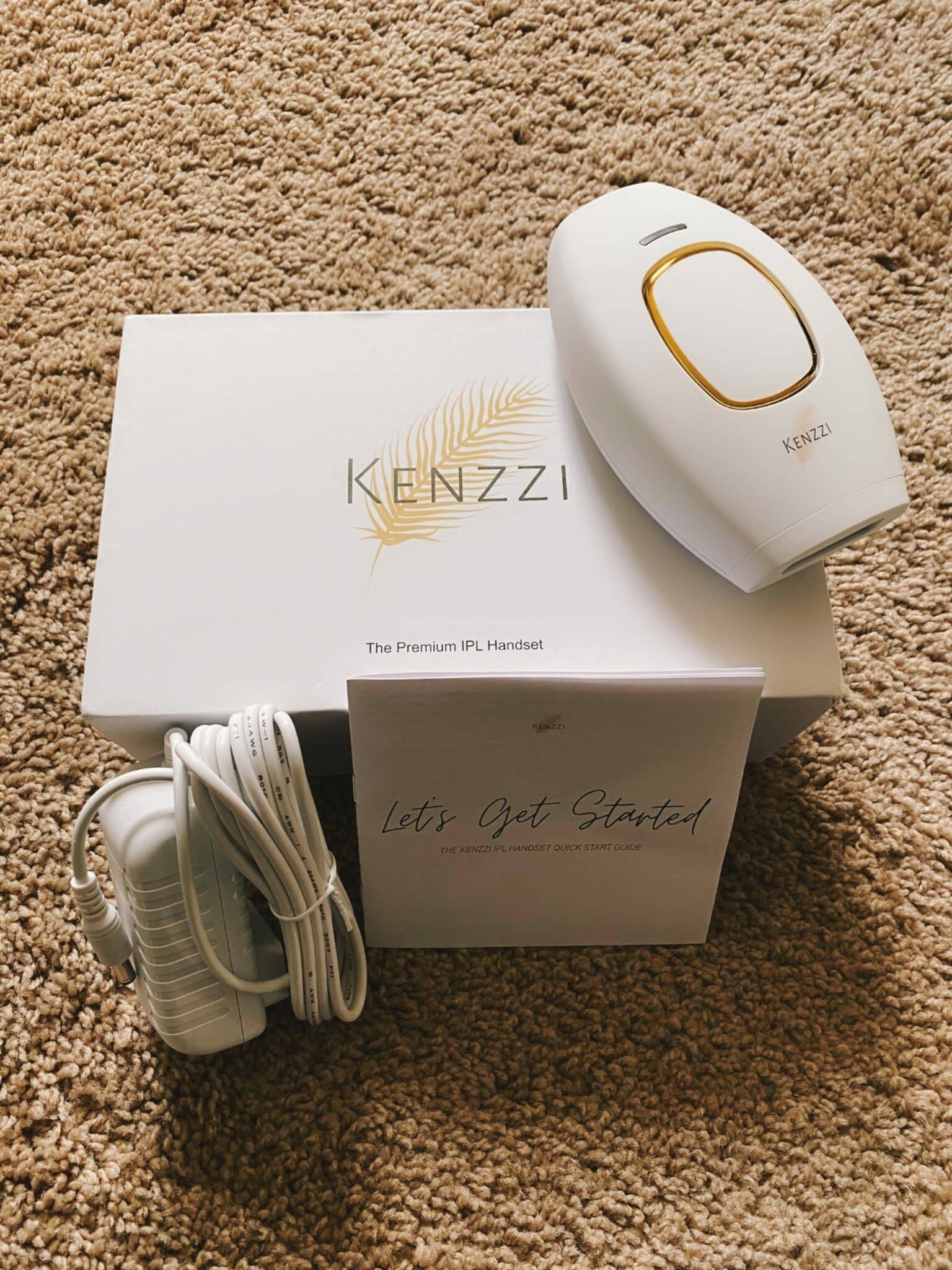 We Tested Kenzzi IPL Hair Removal Handset