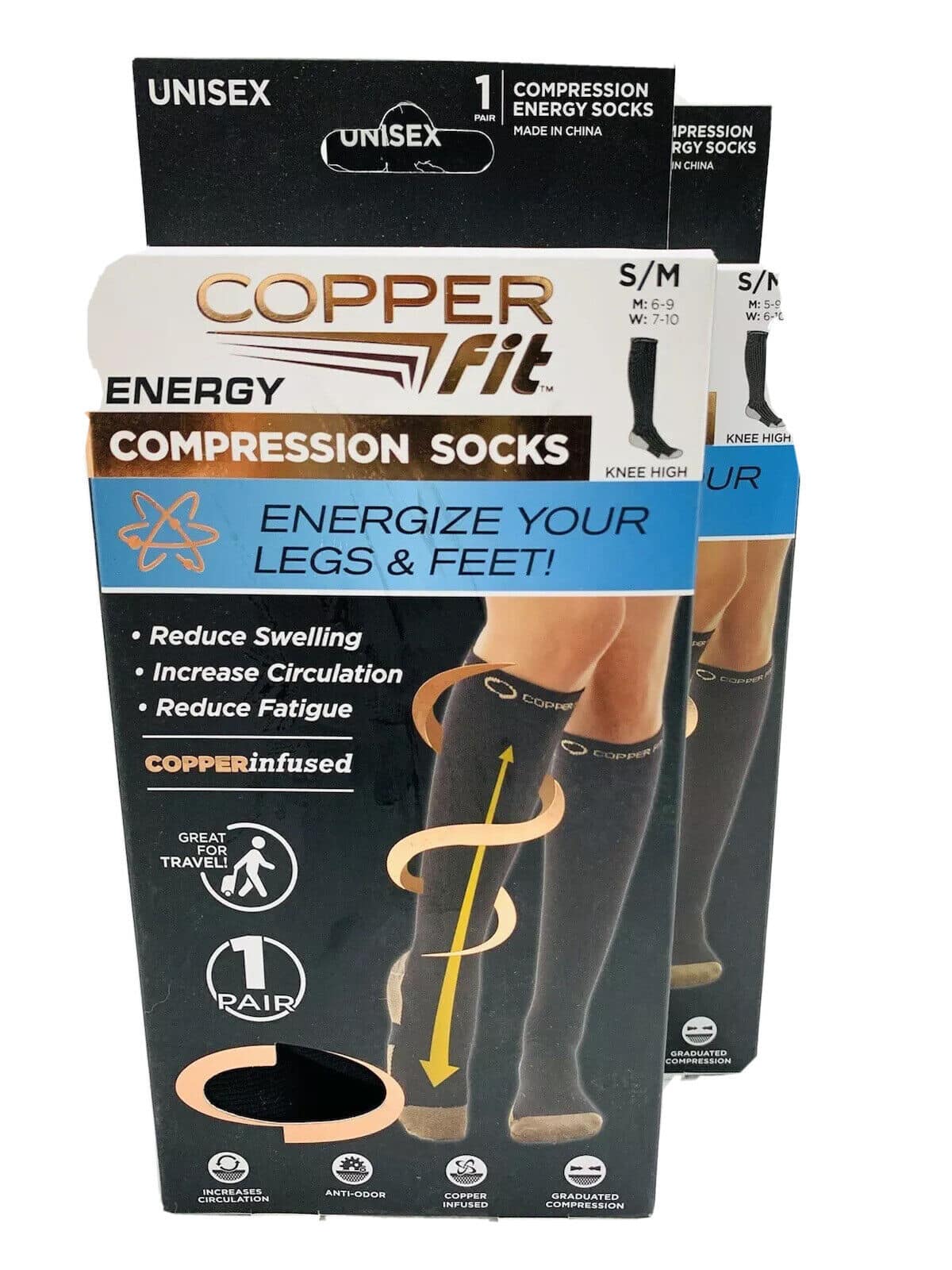 Copper Fit Energy Socks Review