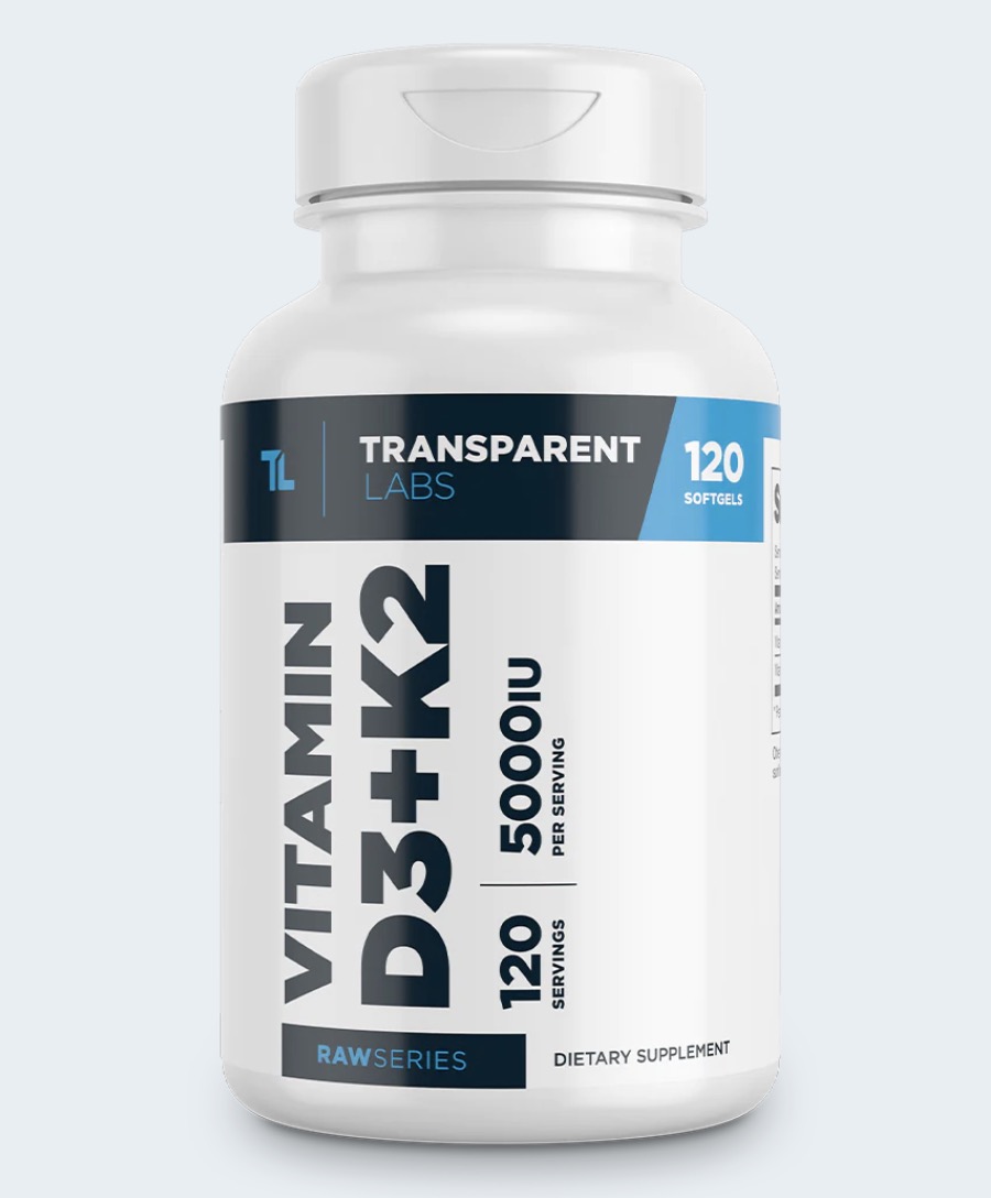 Transparent Labs Vitamin D3 + K2