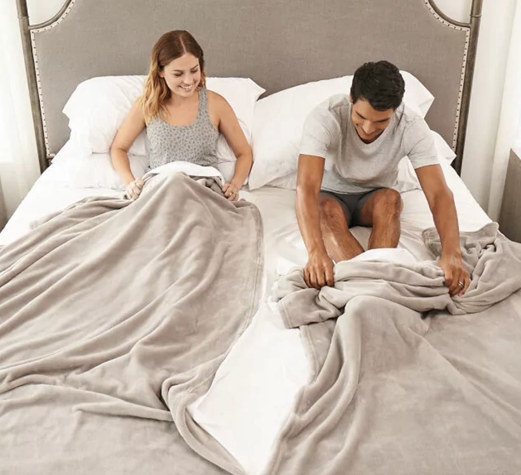 Couple's Split Blanket & Sheet Set